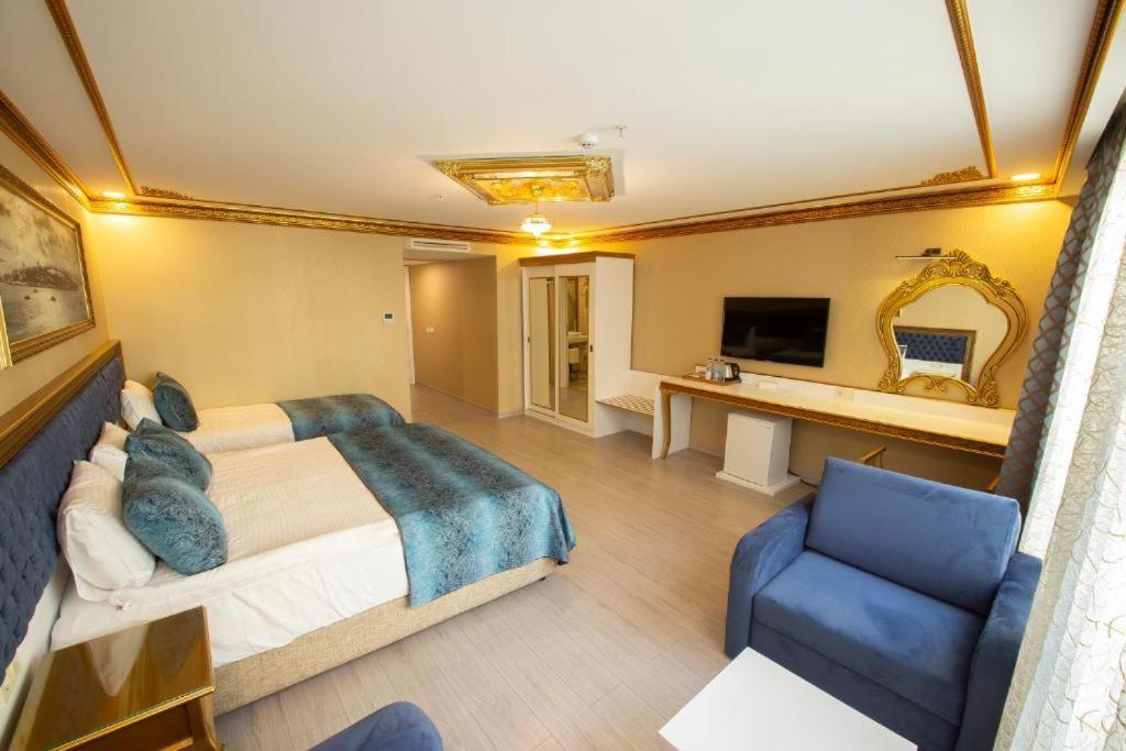 فندق فوسفورين اسطنبول المظهر الخارجي الصورة A room at the hotel